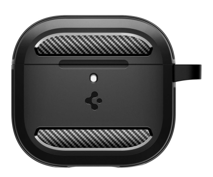 Etui na słuchawki Spigen Rugged Armor do Apple AirPods 4. generacji black